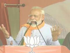 बांदा में विपक्ष पर बरसे पीएम मोदी, कहा-ईवीएम को गाली देने का काम शुरू