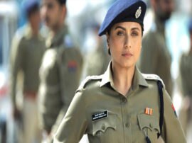 Rani mukherji upcoming film Mardani 2 first look out फिल्म 'मर्दानी 2' में रानी मुखर्जी के किरदार का हुआ खुलासा, खाकी वर्दी में दिखा अंदाज