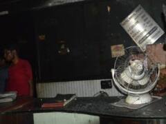 इटावा: रेलवे रोड स्थित होटल में लगी आग, आनन-फानन में सामान उठाकर बाहर भागे यात्री