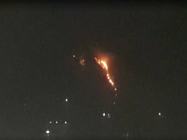 आग से धधक रही मां मनसा देवी मंदिर की पहाड़ी, आंखें मूंदे बैठा वन विभाग