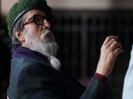 Amitabh Bachchan shared his unique look for up coming movie अमिताभ बच्चन ने शेयर किया रहस्य थ्रिलर के लिए अपना अनोखा रूप, देखा आपने