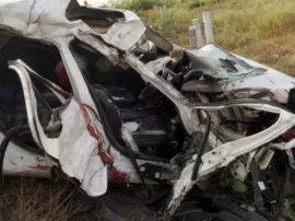 two people died in a road accident in bareilly सांसद लिखी कार ने बाइक सवारों को कुचला, दो की मौके पर मौत