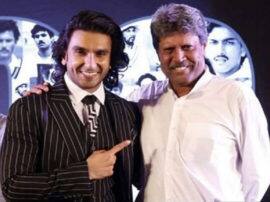 83 फिल्म के लिए पूर्व क्रिकेटर से मिलने पहुंचे रणवीर सिंह दिल्ली For 83 Film Ranveer Singh meet to Kapil Dev 83 फिल्म के लिए पूर्व क्रिकेटर से मिलने पहुंचे रणवीर सिंह दिल्ली