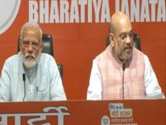 पीएम मोदी ने शाह के साथ की प्रेस कॉन्फ्रेंस, बोले-हम 300 से ज्यादा सीटें जीतेंगे