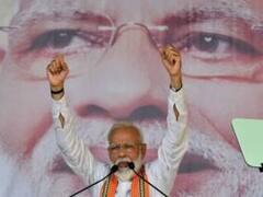 प्रचंड जीत के बाद पीएम मोदी ने किया ट्वीट, सबका साथ + सबका विकास + सबका विश्वास = विजयी भारत