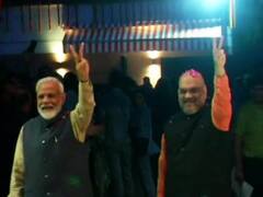 जीत के बाद बीजेपी मुख्यालय में पीएम मोदी ने जनता को कहा धन्यवाद, बोले- यह मेरी नहीं लोकतंत्र की विजय