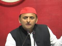 आजमगढ़ में अख‍िलेश ने बीजेपी पर साधा निशाना, गठबंधन के सवाल पर रहे 'खामोश' 