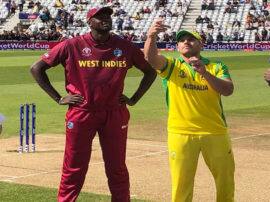 ICC Cricket World Cup 2019 Australia vs west indies match news Australia vs West Indies: वर्ल्ड कप 2019, शुरुआती झटकों के बाद संभली कंगारू टीम, स्मिथ ने संभाला मोर्चा