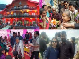 Auli Gupta brother 200 crore royal wedding functions starts गुप्ता बंधुओं के परिवार के लोग पहुंचे औली, आज से शाही शादी के कार्यक्रम शुरू