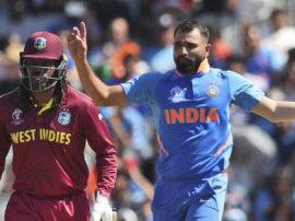 India vs West Indies: मात्र 143 रन पर सिमटी विंडीज की पारी, 125 रन से जीता भारत icc cricket world cup 2019 india Wins Against West Indies by 125 Runs India vs West Indies: मात्र 143 रन पर सिमटी विंडीज की पारी, 125 रन से जीता भारत