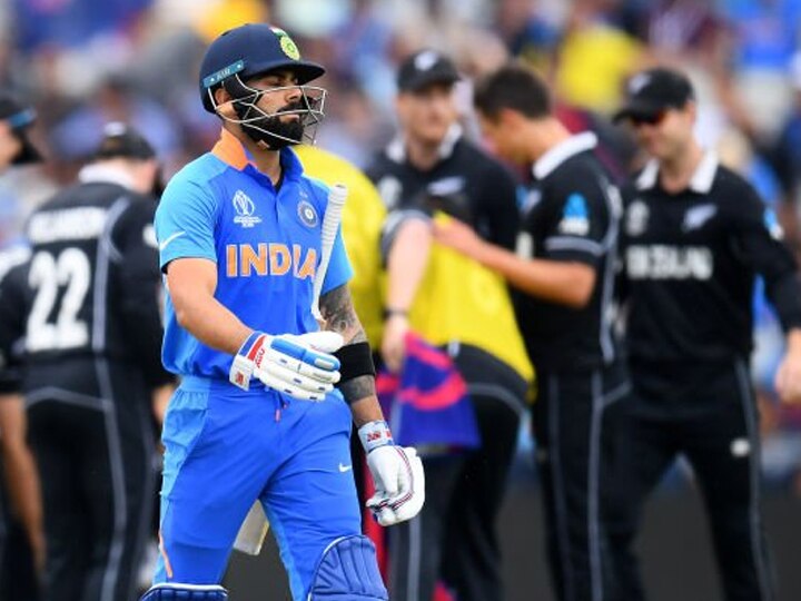 IND vs NZ Semi-Final: विश्व कप से बाहर हुआ भारत, सेमीफाइनल में न्यूजीलैंड के हाथों 18 रन से हार India vs New Zealand Semi Final Match in World Cup 2019