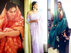 आयुष्मान की साड़ी पहने फोटो वायरल, जानें क्यों प्रियंका से लेकर सोनम तक ने Saree में फोटो की पोस्ट
