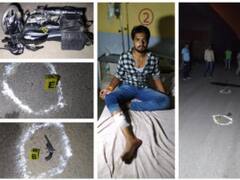 बुलंदशहर: एनकाउंटर में दो इनामी बदमाशों के पैर में लगी गोली, हथियार भी बरामद