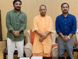 सुपर 30 कोचिंग के संस्थापक आनंद कुमार ने सीएम योगी से की मुलाकात anand kumar met with yogi adityanath सुपर 30 कोचिंग के संस्थापक आनंद कुमार ने सीएम योगी से की मुलाकात