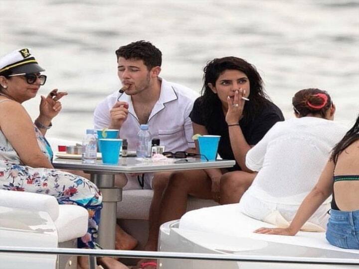 VIDEO: निक जोनस ने पत्नी प्रियंका को समुद्र में फेंका, बीच पर दोनों ने जमकर की मस्ती