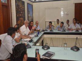  Urban devlopement Secretary taken review meeting in Varanasi भारत सरकार के नगर विकास सचिव का वाराणसी दौरा, स्मार्ट सिटी की प्रगति पर ली समीक्षा बैठक