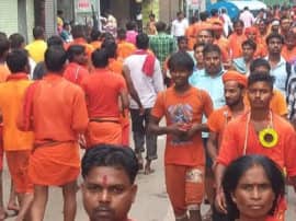 Nag Panchami 2019 sawan third monday devotees Offers prayer at vishwanath temple सावन के तीसरे सोमवार को नागपंचमी ,वाराणसी में उमड़ा आस्था का सैलाब