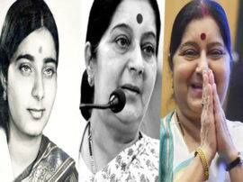 Memories about sushma swaraj in Agra जब आगरा में सुषमा ने पढ़ाया था अनुशासन का पाठ, आज भी लोग करते हैं याद