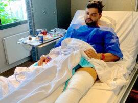 cricketer suresh raina speaks over his knee surgery घुटने की सर्जरी पर सुरेश रैना ने बताया, कितना मुश्किल था फैसला