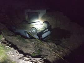 road accident in badrinath highway बदरीनाथ हाई-वे पर हुआ भीषण सड़क हादसा, खाई में गिरी कार का नहीं मिला सुराग