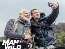 'Man Vs Wild': मोदी बोले- मेरे पद का नशा कभी मेरे सिर पर नहीं चढ़ता; जानें- PM ने ग्रिल्स के साथ क्या एडवेंचर किया Man Vs Wild PM Modi and bear grylls conversation and adventure seen on discovery 'Man Vs Wild': मोदी बोले- मेरे पद का नशा कभी मेरे सिर पर नहीं चढ़ता; जानें- PM ने ग्रिल्स के साथ क्या एडवेंचर किया