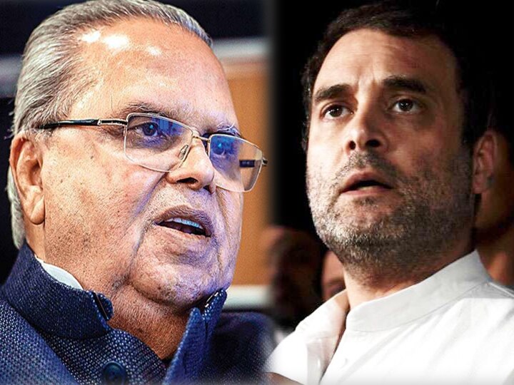 कश्मीर: राहुल ने की विपक्षी नेताओं को लाने की बात, भड़के राज्यपाल बोले- अशांति फैलाने की कोशिश कर रहे हैं Rahul gandhi talks about bringing opposition leaders in kashmir governor satyapal malik says he is trying to spread unrest