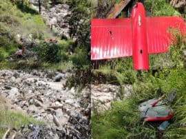 उत्तरकाशी में हेलीकॉप्टर दुर्घटनाग्रस्त, पायलट समेत 3 की मौत, सीएम रावत ने जताया दुख helicopter crashed in uttarkashi उत्तरकाशी में हेलीकॉप्टर दुर्घटनाग्रस्त, पायलट समेत 3 की मौत, सीएम रावत ने जताया दुख