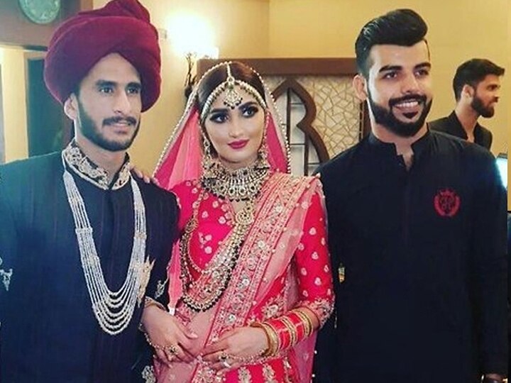 पाकिस्तानी क्रिकेटर का दिल भारतीय बाला पर आया, दुबई में किया निकाह Pakistan cricketer Hasan ali marries with indian girl