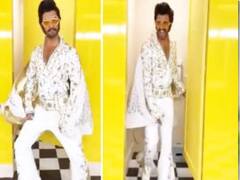 रणवीर सिंह गायक एल्विस प्रेस्ली के लुक में आए नजर, सेलेब्स ने किए फनी कमेंट्स