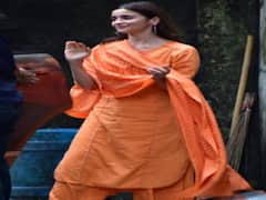 एक बार फिर एथनिक लुक में संजय लीला भंसाली के ऑफिस के बाहर स्पॉट हुई आलिया भट्ट