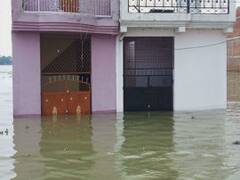 प्रयागराज में बाढ़ से हाहाकार, एनडीआरएफ को सौंपा गया राहत व बचाव का काम