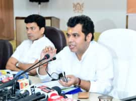 cabinet minister Shrikant Sharma slams opposition श्रीकांत शर्मा ने गिनाईं योगी सरकार की उपलब्धियां, विरोधियों पर भी साधा निशाना
