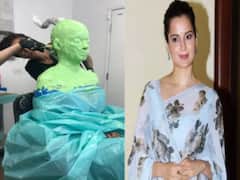 'कंगना' की ये तस्वीरें देख डर जाएंगे आप, 'थलाइवी' में 'जयललिता' बनने के लिए करना पड़ रहा है ये काम