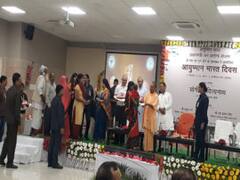 आयुष्मान भारत का एक साल पूरा, सीएम आवास पर हुआ कार्यक्रम