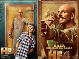 Housefull 4 posters Akshay Kumar is bald and angry in this new poster मिलिए अक्षय कुमार उर्फ 'बाला' और 'हैरी' से