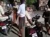 VIDEO: बाटी चोखा लाने में हुई देरी तो दारोगा ने काट दिया दुकानदार का चालान, धमकी देकर बोला...