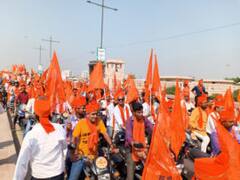 विजयदशमी पर लखनऊ में निकली श्रीराम रथयात्रा, राम मंदिर को लेकर आरएसएस ने शुरु किया अभियान