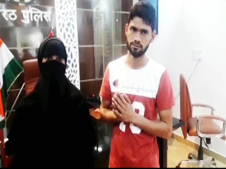 एसएसपी ऑफिस में बदमाश का सरेंडर, हाथ जोड़कर बोला- मुझे जेल भेज दो criminal surrender in SSP office in Meerut
