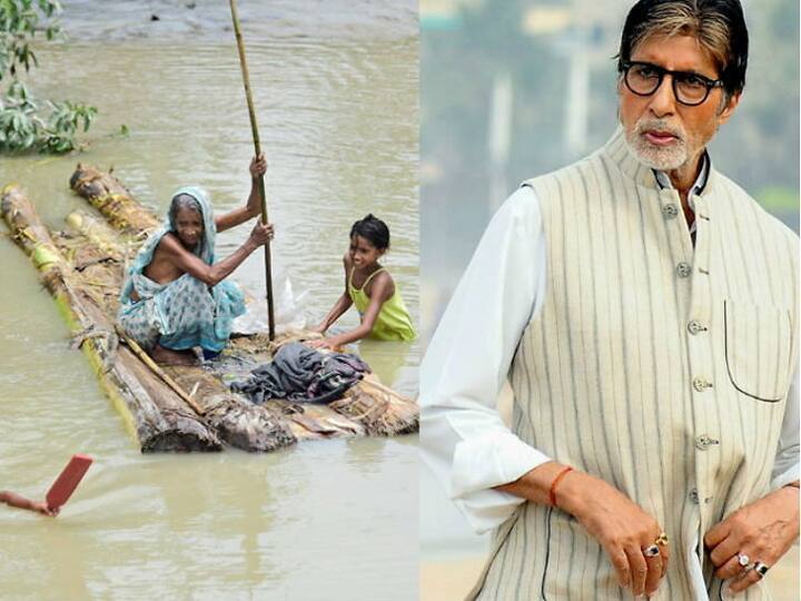 बिहार' बाढ़ पीड़ितों के लिए अमिताभ ने किया, इतने लाख रुपये का दान