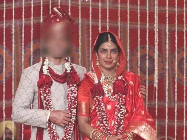 प्रियंका ने कुछ इस तरह किया, आने वाली फिल्म 'The Sky Is Pink' का प्रमोशन Priyanka Chopra turns into an Indian bride for her upcoming Bollywood movie The Sky Is Pink