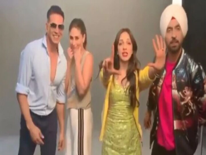 करीना और कियारा भी थिरके अक्षय के गाने Film Good News Star cast Promote Akashay Kumar Houseful 4 dance on Bala song Kiara advani share video