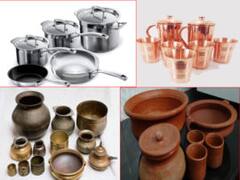 कौन से धातु के बर्तन में खाने से हमारे शरीर को क्या नुकसान या फायदा होता है?