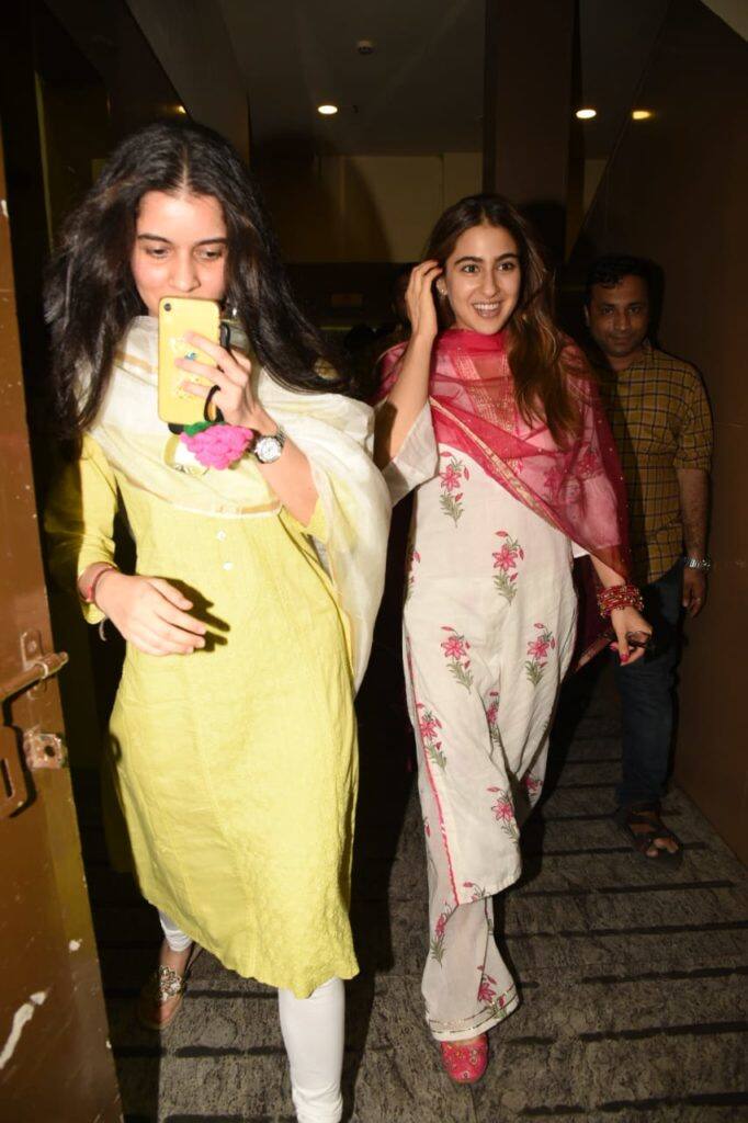 इंडियन लुक में बेहद हसीन लग रही हैं, सारा अली खान देखें तस्वीरें