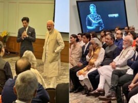 PM Modi interacts with members of film industry to mark the 150th birth anniversary of Mahatma. आमिर, शाहरुख़, कंगना...कौन नहीं था आज प्रधानमंत्री के उस कार्यक्रम में जिसमें महात्मा पर हुई बात