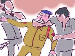 लुटेरों को पकड़ने गए दो सिपाहियों को ग्रामीणों ने बनाया बंधक, फिर जमकर पीटा